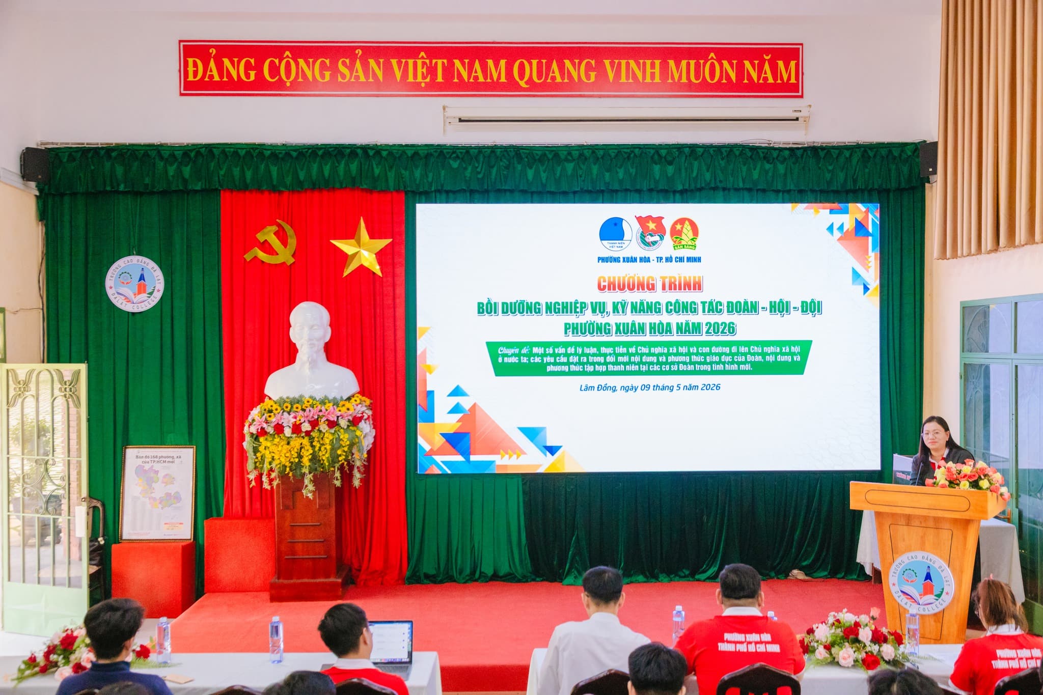 CHƯƠNG TRÌNH BỒI DƯỠNG NGHIỆP VỤ, KỸ NĂNG CÔNG TÁC ĐOÀN - HỘI - ĐỘI PHƯỜNG XUÂN HÒA NĂM 2026
